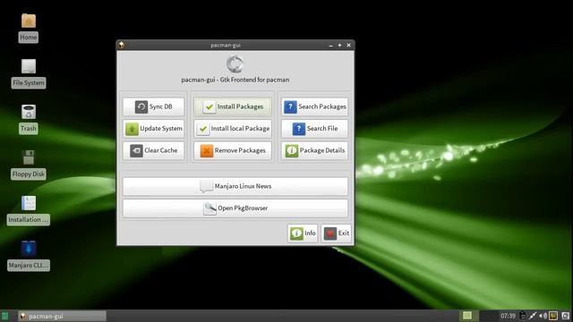 Spoonfeeding Linux - Manjaro 8.2 смотреть онлайн