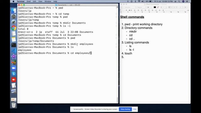 Mac & Linux Shell - Part 1 - Tamil [ Basic commands ] смотреть онлайн