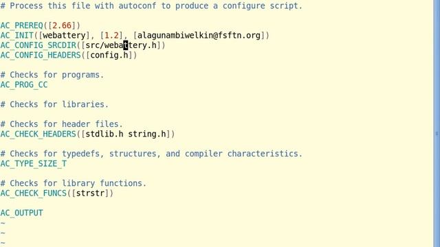 step 3 adjusting settings in configure ac file and producing configure script file смотреть онлайн
