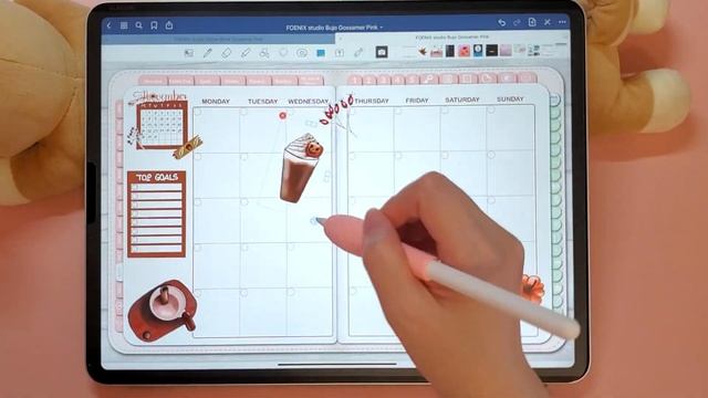 PLAN WITH ME | November 2022 Digital Bullet Journal Setup | with iPad | Cozy Fall Season theme смотреть онлайн