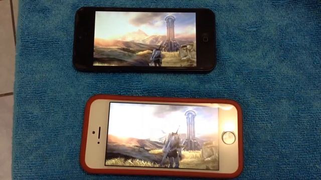 Infinity Blade III iPhone 5 Vs iPhone 5s смотреть онлайн