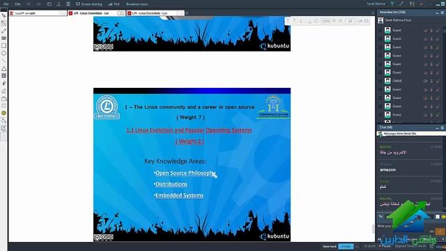 01- LPI - Linux Essentials | Aldarayn Academy | Lec 01| Chapter 1.1-1.3 смотреть онлайн