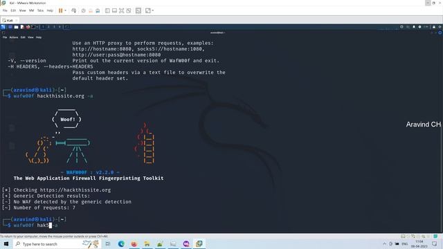 how to use WAFW00f The Web Application Firewall Fingerprinting Toolkit in Kali Linux смотреть онлайн