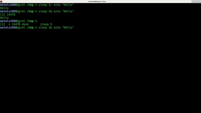 Putting Processes in the Background Part 2 Linux Shell Script Tutorial смотреть онлайн
