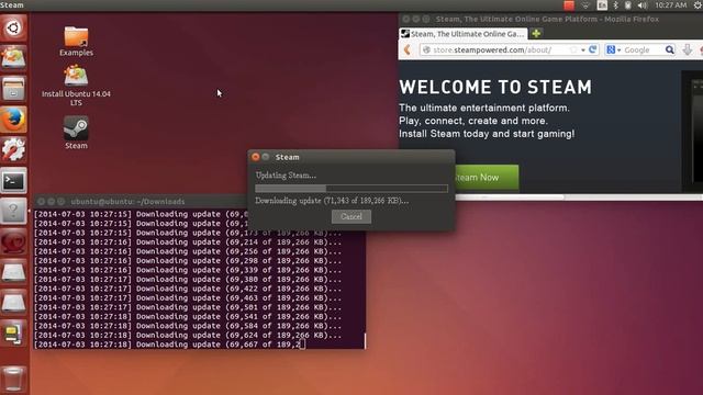 Ubuntu 14.04 64 bit steam install смотреть онлайн