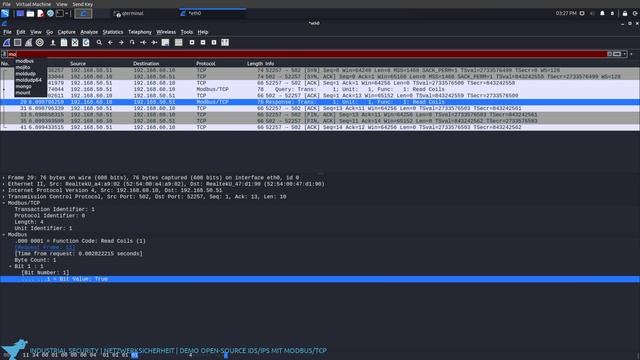 Industrial Security - Netzwerksicherheit - Open-Source IDS/IPS und SIEM am Beispiel Modbus/TCP смотреть онлайн