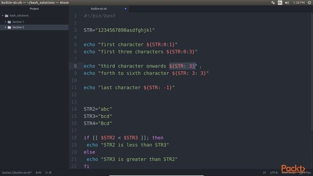 Bash Scripting Solutions : StripAlterSortDeletSearching Strings Bash | packtpub.com смотреть онлайн