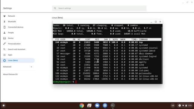 Install / Enable Linux on your Chromebook (Pixelbook) смотреть онлайн