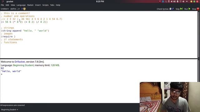 Beginning Student Language | A weird programming language which I recently learnt... смотреть онлайн