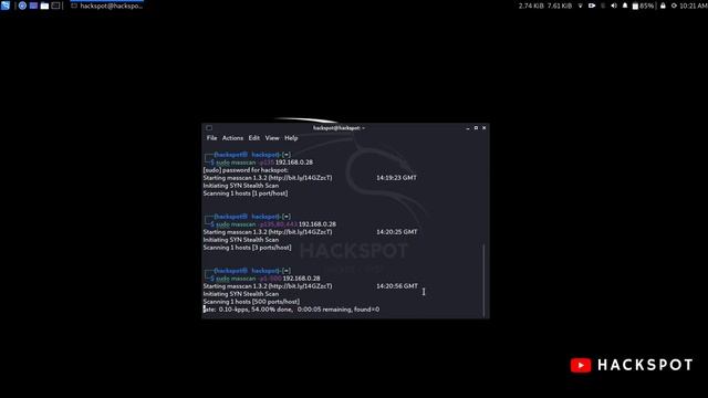 Kali Linux Tools (All) : Episode 9 | Information Gathering Live Host Identification| masscan | Tami смотреть онлайн