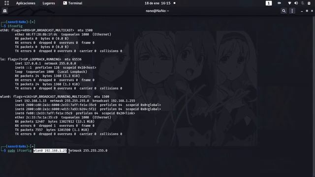 cambiar la IP de forma momentánea en Ubuntu смотреть онлайн