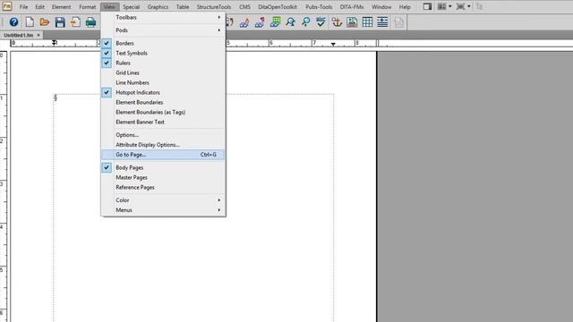 FrameMaker 2017: Command Search смотреть онлайн