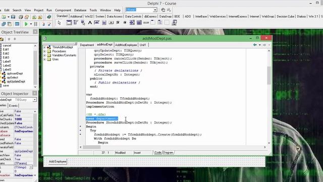 قواعد المعطيات 1 || إنشاء تطبيق متكامل على بيئة Lazarus للعمل مع Firebird смотреть онлайн