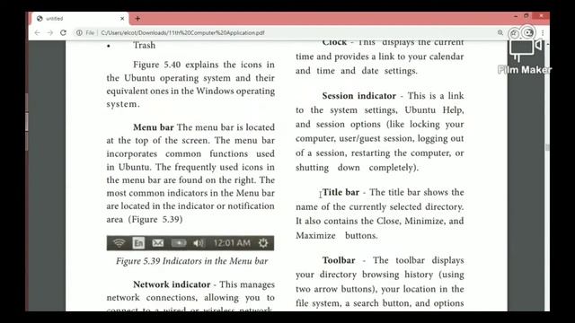11th computer application chapter5 -part2 linux Tamil смотреть онлайн
