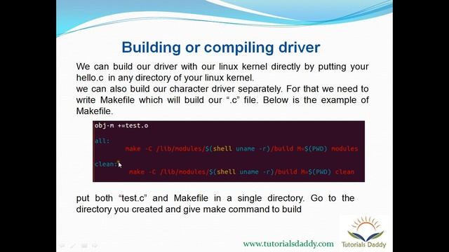 Linux Device Driver Training Part 5 - Writing Hello World Module смотреть онлайн