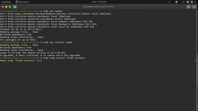 FLOKK CONTACTS Linux Installation. смотреть онлайн