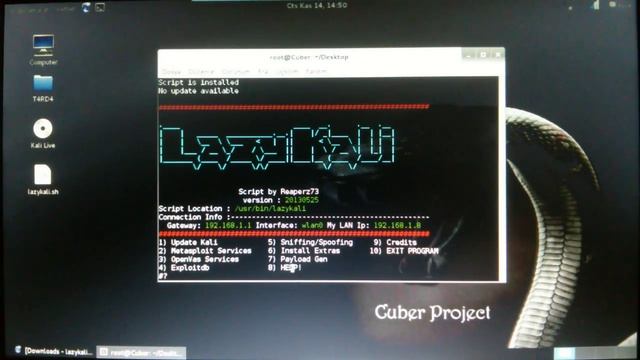 KaliLinux LazyKali.sh [HackPack] Kurulumu смотреть онлайн