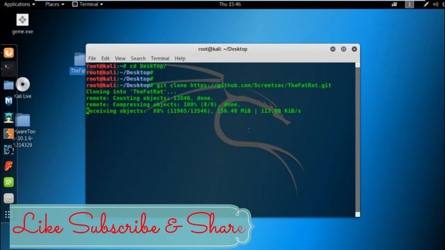 Install FATRAT in kali смотреть онлайн