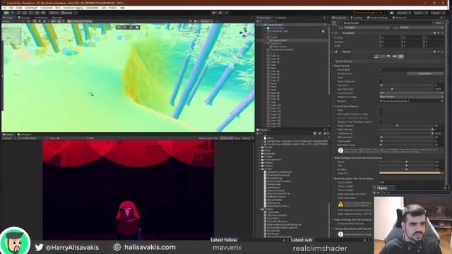 Deferred shaders shenanigans | Unity gamedev/shader stream смотреть онлайн