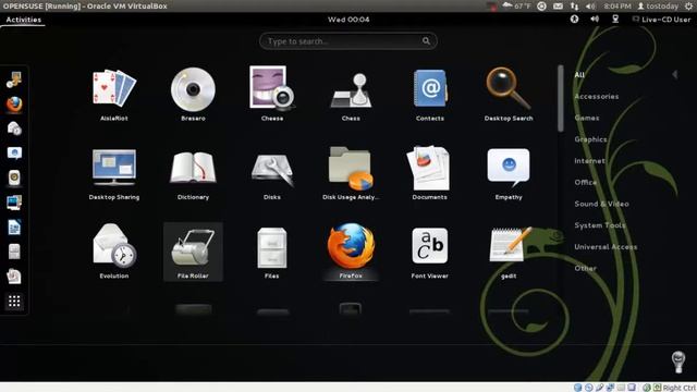 OpenSuse 12.03 Gnome Linux OS Review смотреть онлайн