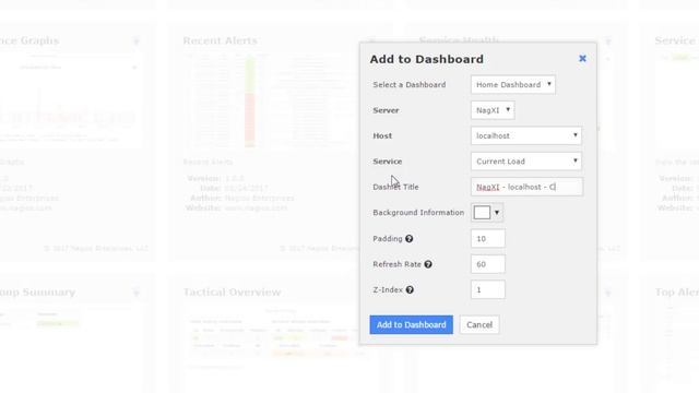 2. Nagios Fusion 4 - Dashboards - Adding a Dashlet To A Dashboard смотреть онлайн