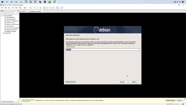 Debian Buster in VM Ware installieren смотреть онлайн