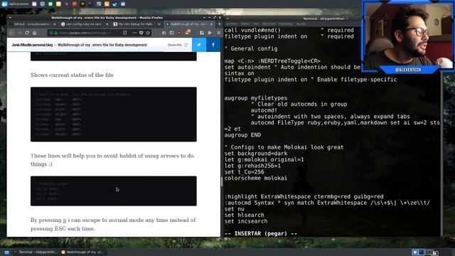 Explorando VIM #3 - Plugins y Temas para VIM смотреть онлайн