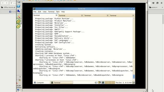 Video installation SAP HANA platform edition on SLES 11 SP 4 смотреть онлайн