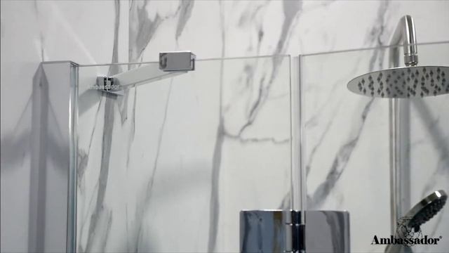 Душевые уголки Ambassador DIAMOND (четверть круга). смотреть онлайн