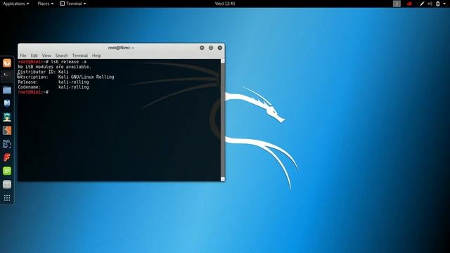 How to check kali linux version смотреть онлайн