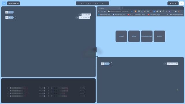 Cerulean - Shades of Blue Linux Setup | Pop! OS | BSPWM смотреть онлайн