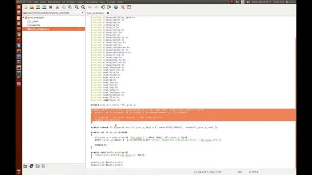 191 Linux Kernel /proc Interface - create and read /proc file смотреть онлайн