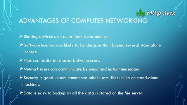 Computer Networking Lesson #1 - Definition, Advantages/Disadvantages, Network Services смотреть онлайн
