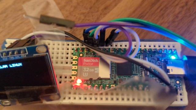 $9 linux, milkv duo i2c demo, source in the description смотреть онлайн