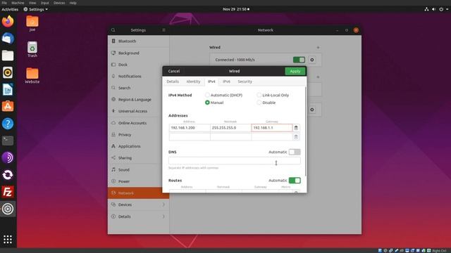 How To Set A Static IP Address In Ubuntu 19 смотреть онлайн