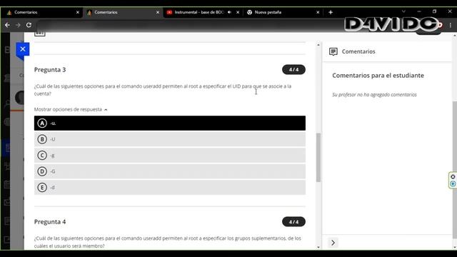 Autoevaluación T04 - RED HAT SYSTEM ADMINISTRATION I LINUX RED HAT смотреть онлайн