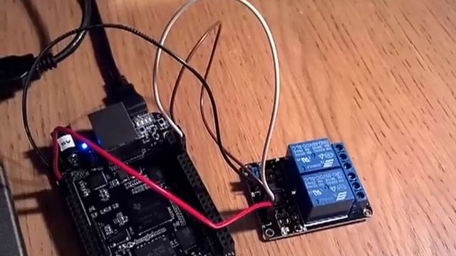 Relay module with BeagleBone Black смотреть онлайн