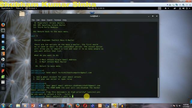 Practical | Mass Mailer Attack Complete Tutorial In Hindi смотреть онлайн