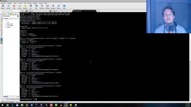 Puppet - Setting up test environment and collecting package data смотреть онлайн