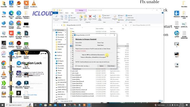 Fix Error Notification after bypass Icloud IPhone 12-14 iOS смотреть онлайн