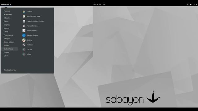 Sabayon Linux 18.01 смотреть онлайн