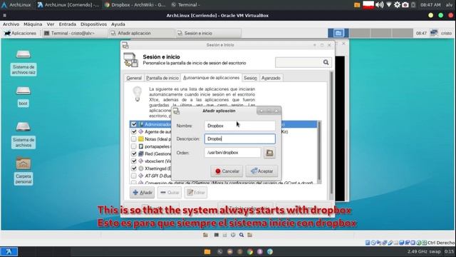 Instalar Dropbox en ArchLinux смотреть онлайн
