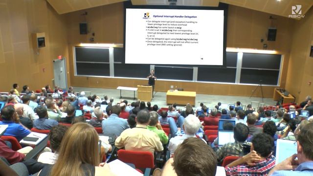 Tuesday @ 0900 RISC V Interrupts Krste Asanović, UC Berkeley & SiFive Inc смотреть онлайн