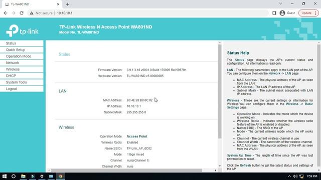 Konfigurasi Access Point untuk Wireless смотреть онлайн