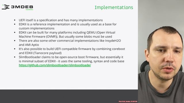 Arch4021: Introductory UEFI 03 07 Implementations смотреть онлайн