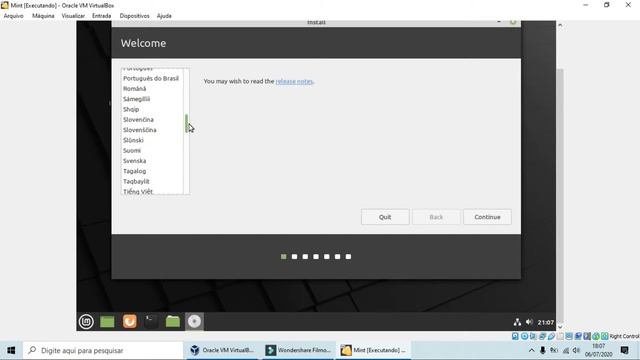 Como instalar Linux Mint na Virtual Box com Windows 10 смотреть онлайн