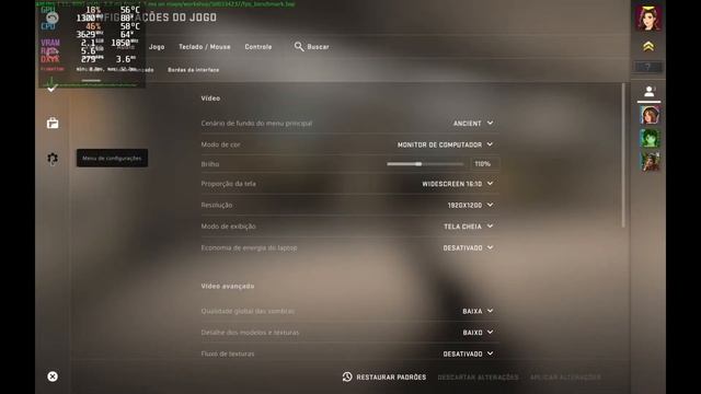 CSGO rodando no Linux смотреть онлайн