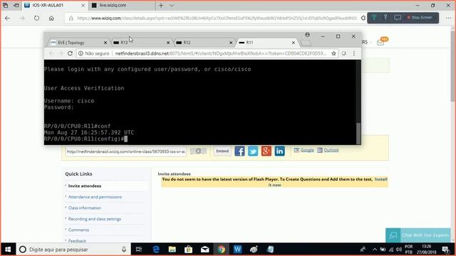 FUNDAMENTOS DE IOS XR - AULA 01 смотреть онлайн
