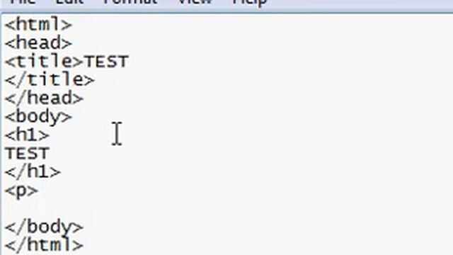 How to make a custom HTML website using NOTEPAD!! смотреть онлайн