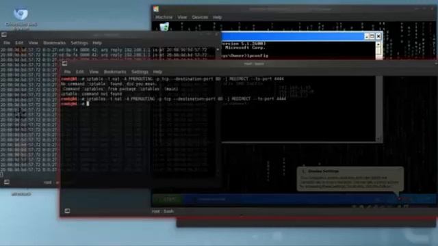 MITM Using Arp Spoofing and SSLStrip смотреть онлайн